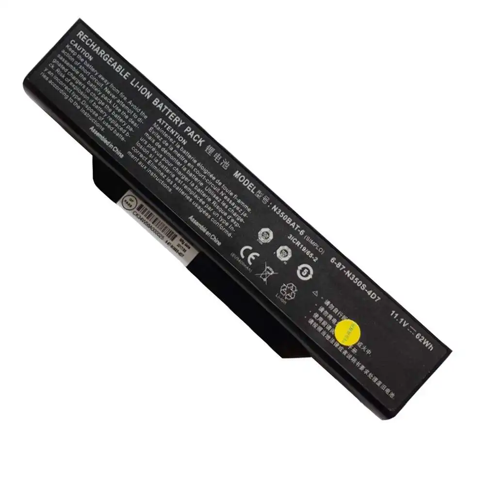 Clevo 6-87-N350S-4D7 3ICR19-65-2 Series