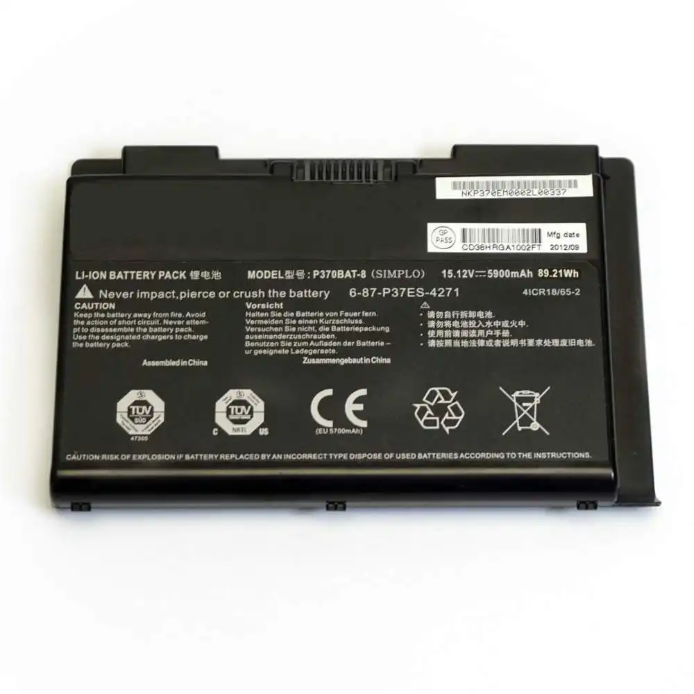 clevo X900 P370EM P370SM P370SM-A P375SM series 