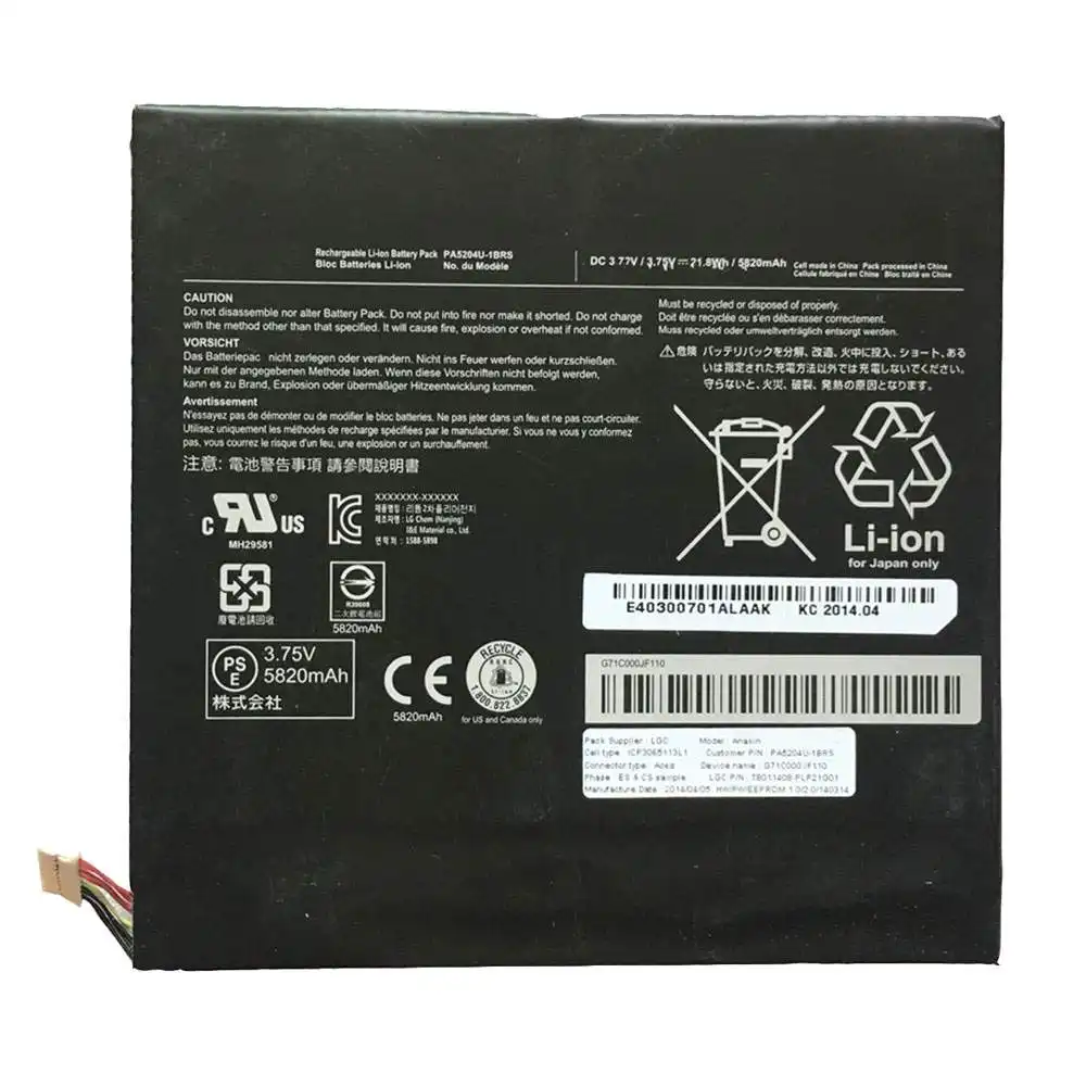 TOSHIBA Encore 2 WT10-A32 WT10-A-102 WT8-B
