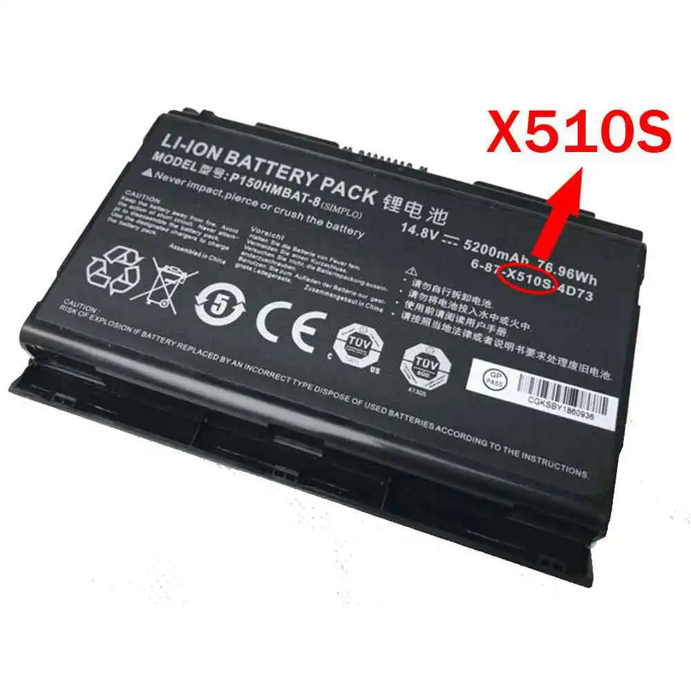 CLEVO P150HM P150SM P151SM1 XMG P151HM1 P502